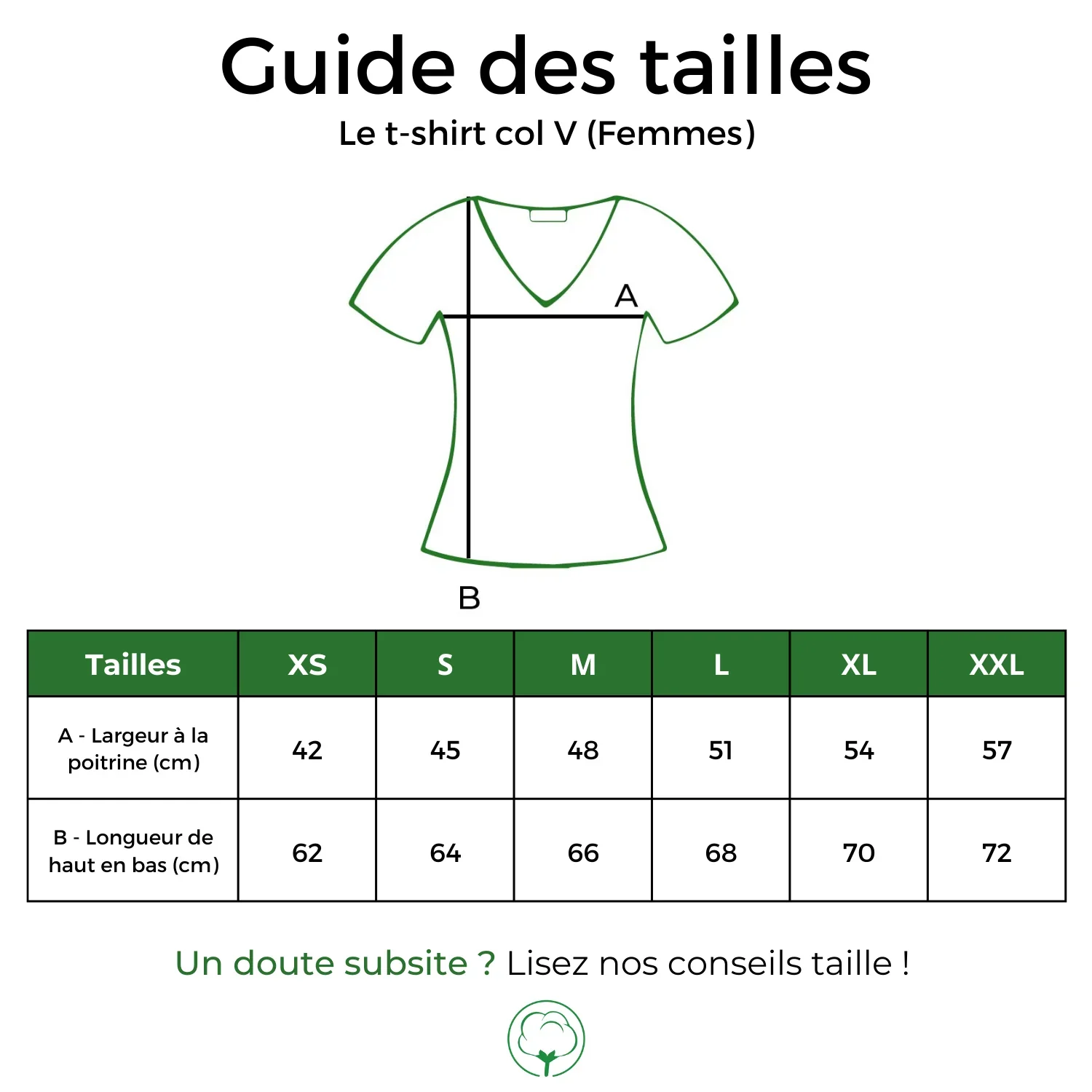 T-shirt femme col V 100% lin upcyclé - Image 22