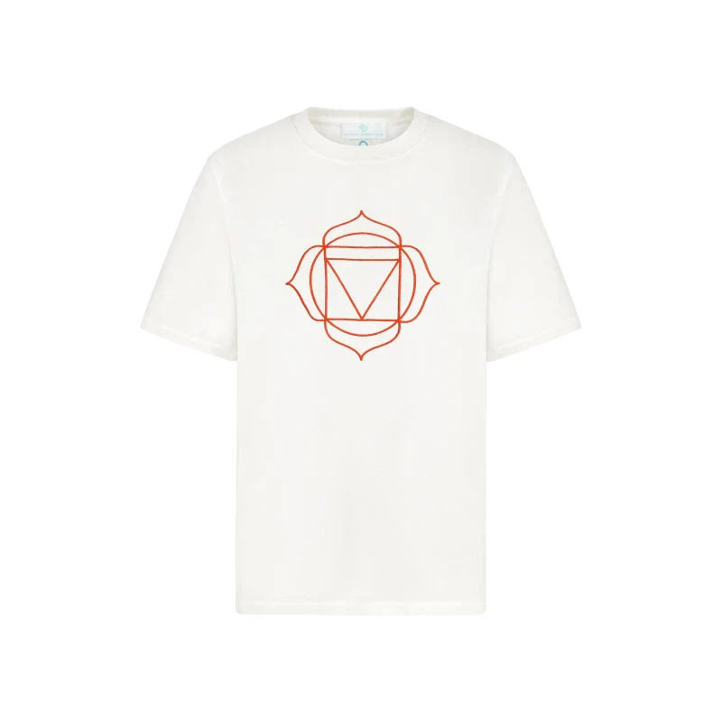 T-shirt unisexe en coton bio - Chakra Racine - Image 6