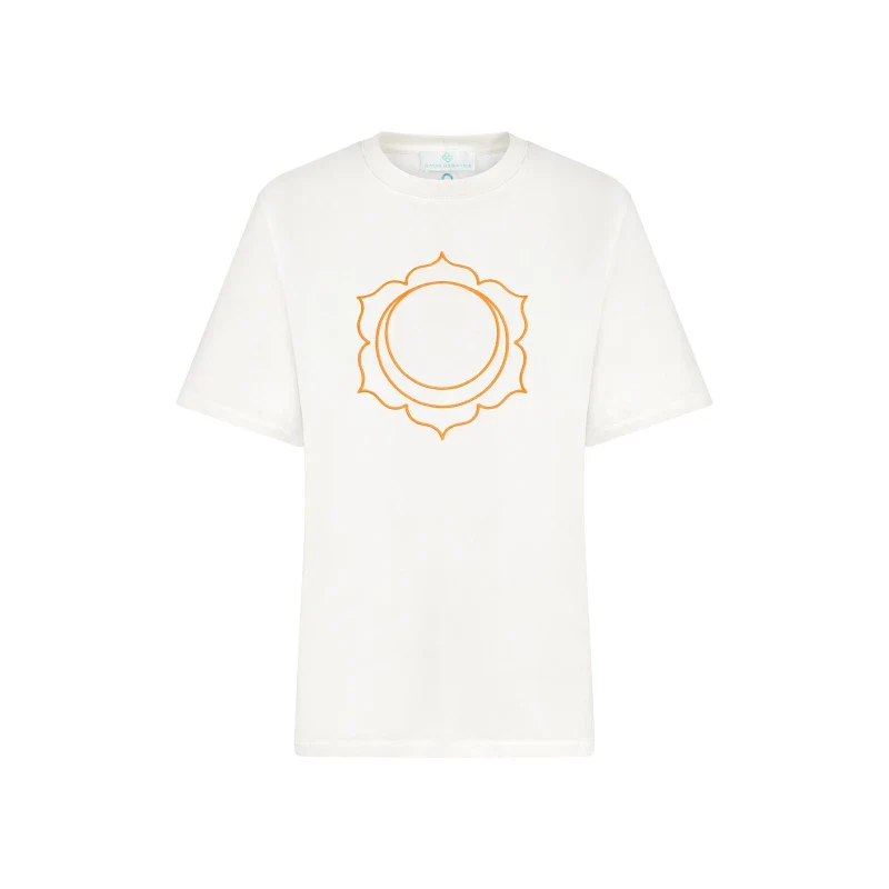 T-shirt unisexe en coton bio - Chakra Sacré - Image 5
