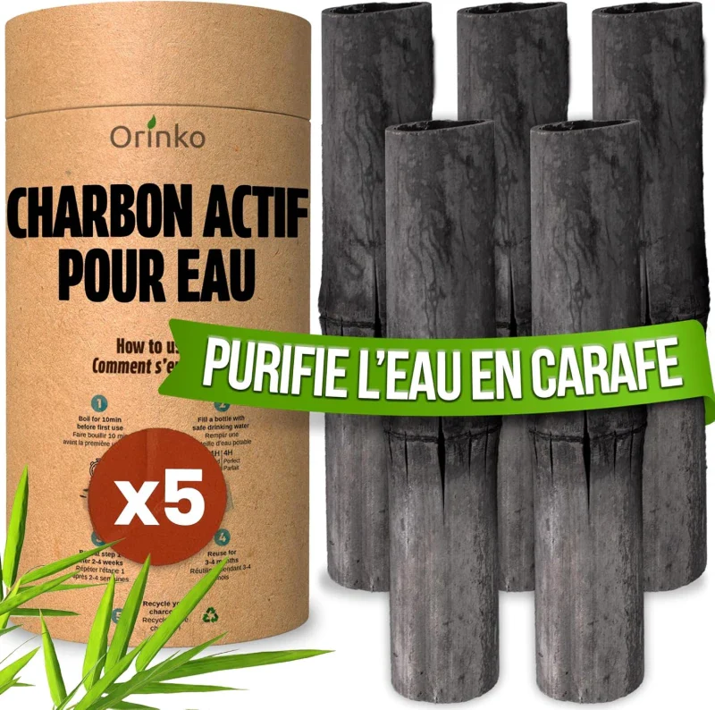 Grand Charbon actif de Bambou Takesumi - Lot de 5 - Image 15