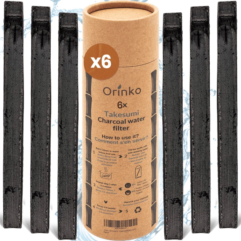 Charbon actif de Bambou Takesumi - Lot de 6 - Image 8