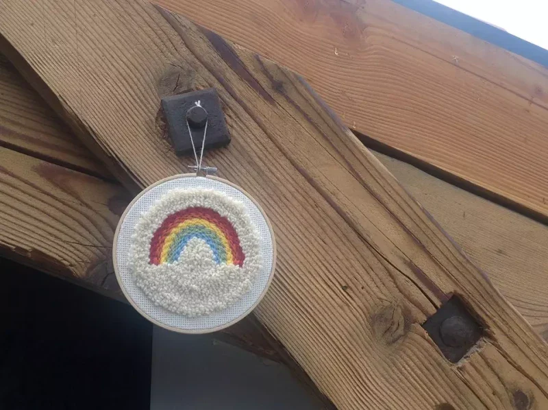 Tambour Arc en Ciel "Punch Needle" - Image 2