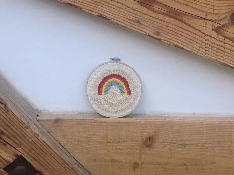 Tambour Arc en Ciel "Punch Needle" - Image 4