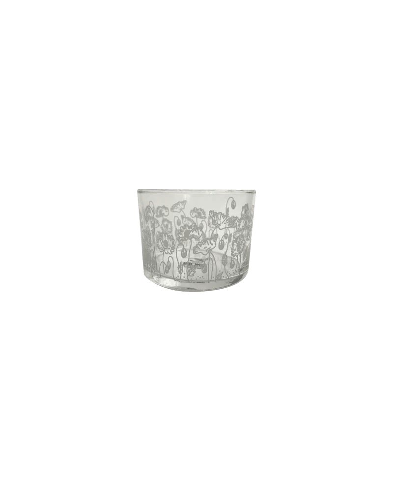 Tasse en verre argenté - Poppy - Image 5