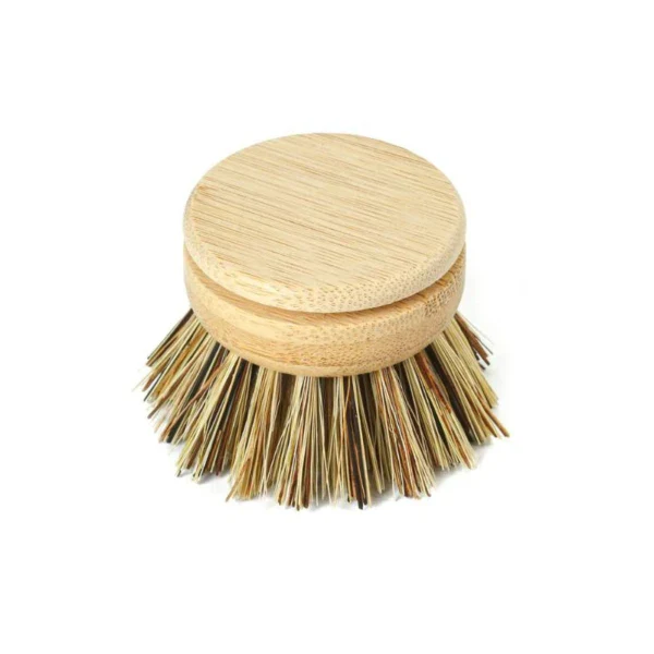 Tête interchangeable pour brosse à vaisselle en bambou réutilisable - Image 6