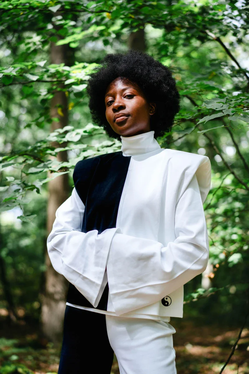 Top sans manches en coton bio - Yin & Yang - Image 10