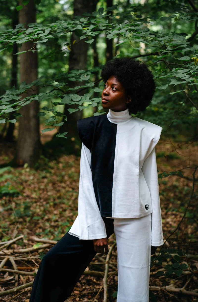 Top sans manches en coton bio - Yin & Yang - Image 11