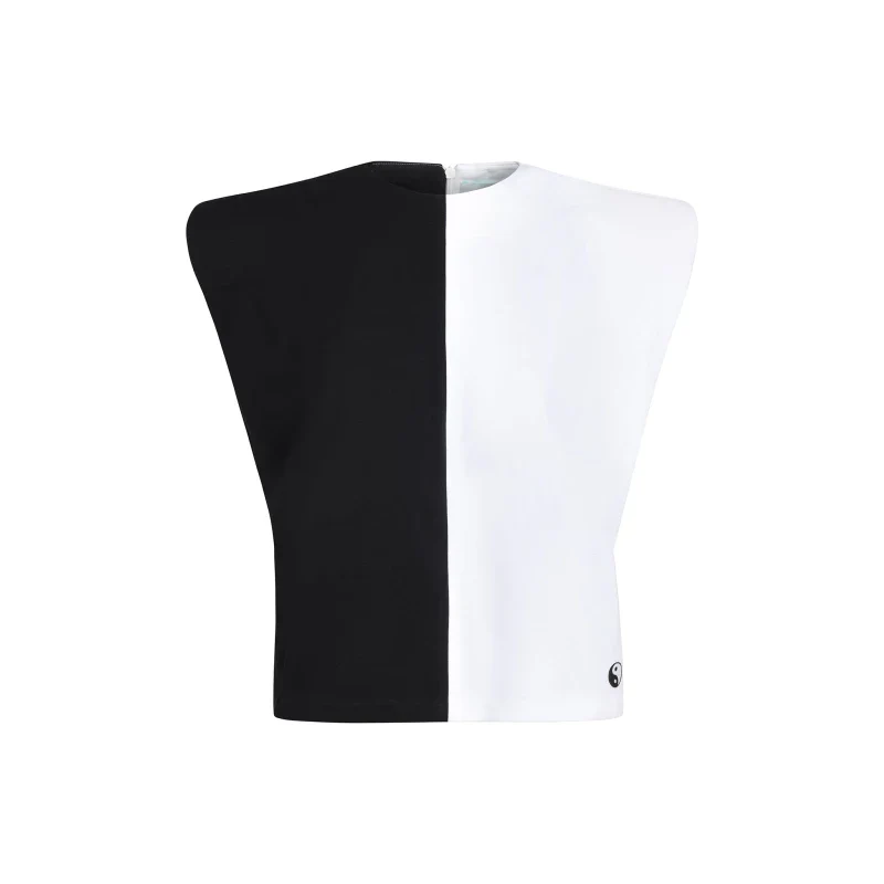 Top sans manches en coton bio - Yin & Yang - Image 3