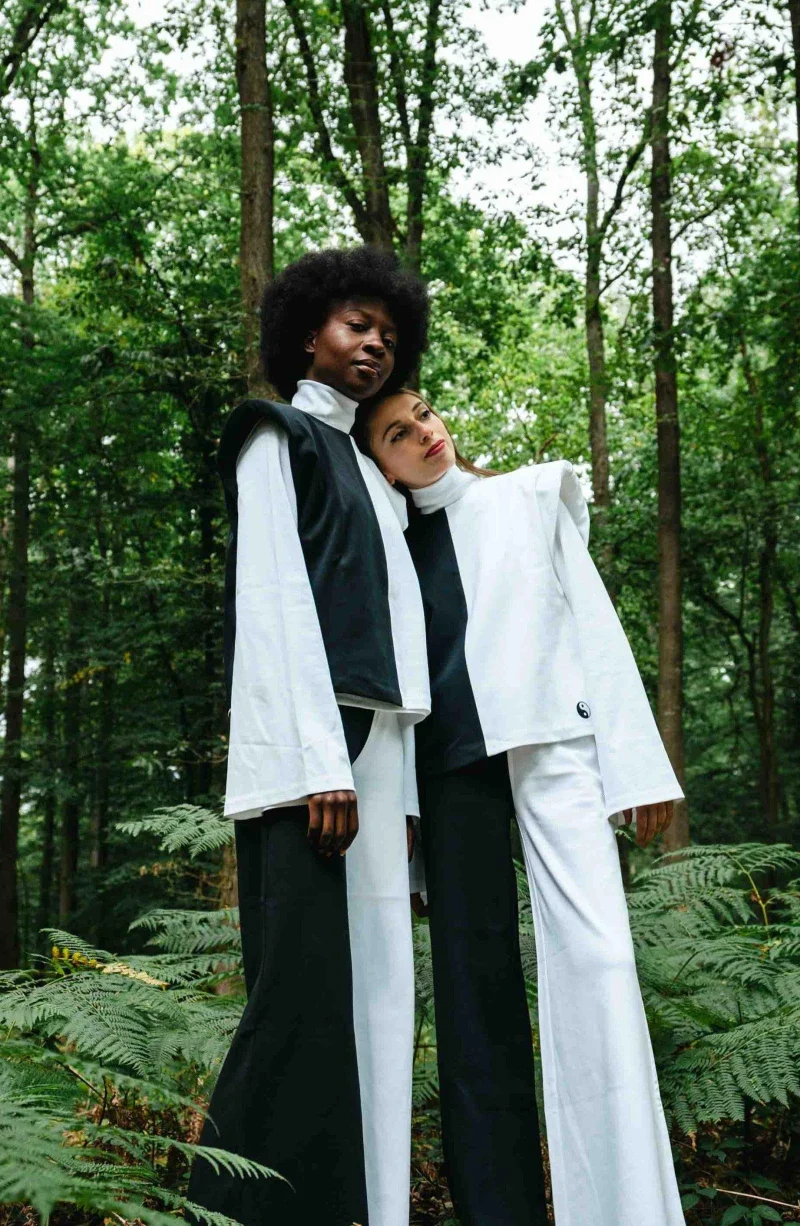 Top sans manches en coton bio - Yin & Yang - Image 8