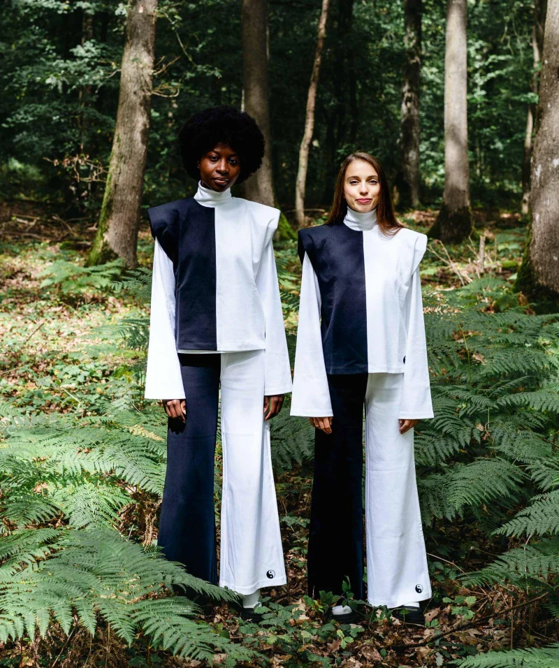 Top sans manches en coton bio - Yin & Yang - Image 9