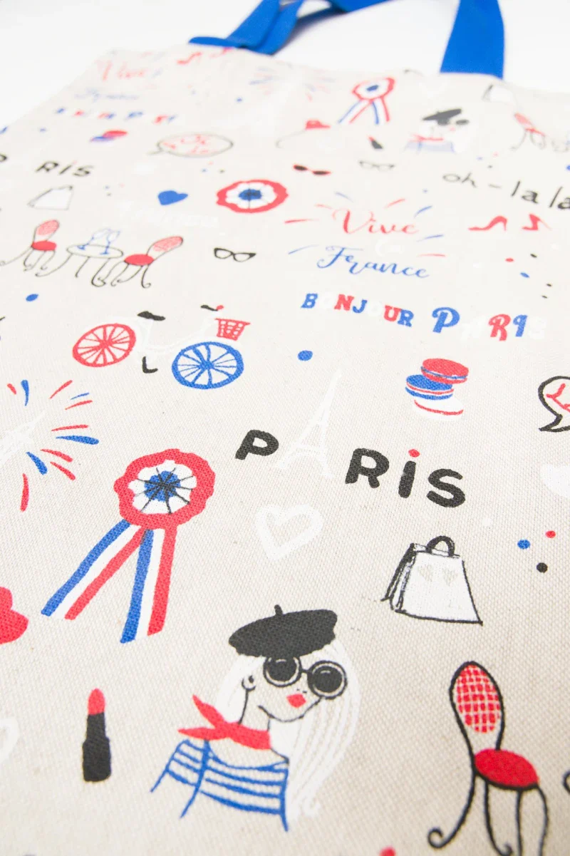 Tote Bag en coton biologique - Paris - Image 2