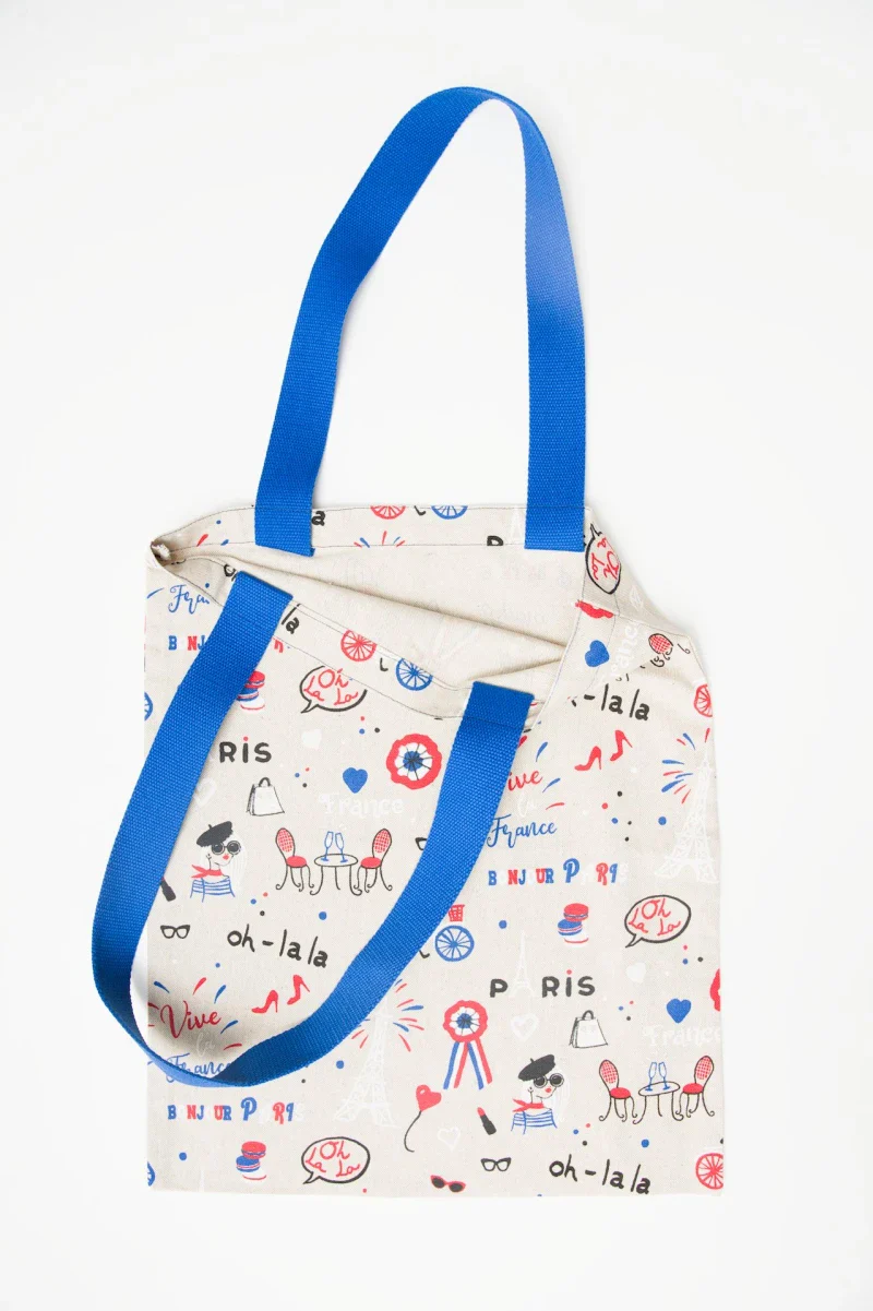 Tote Bag en coton biologique - Paris - Image 3