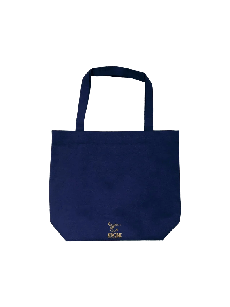 Tote Bag en coton épais noir - Gazelle - Image 4