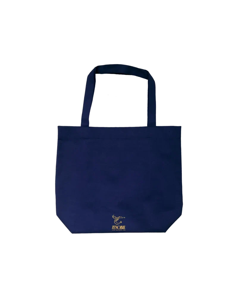 Tote Bag en coton épais noir - Gazelle - Image 6