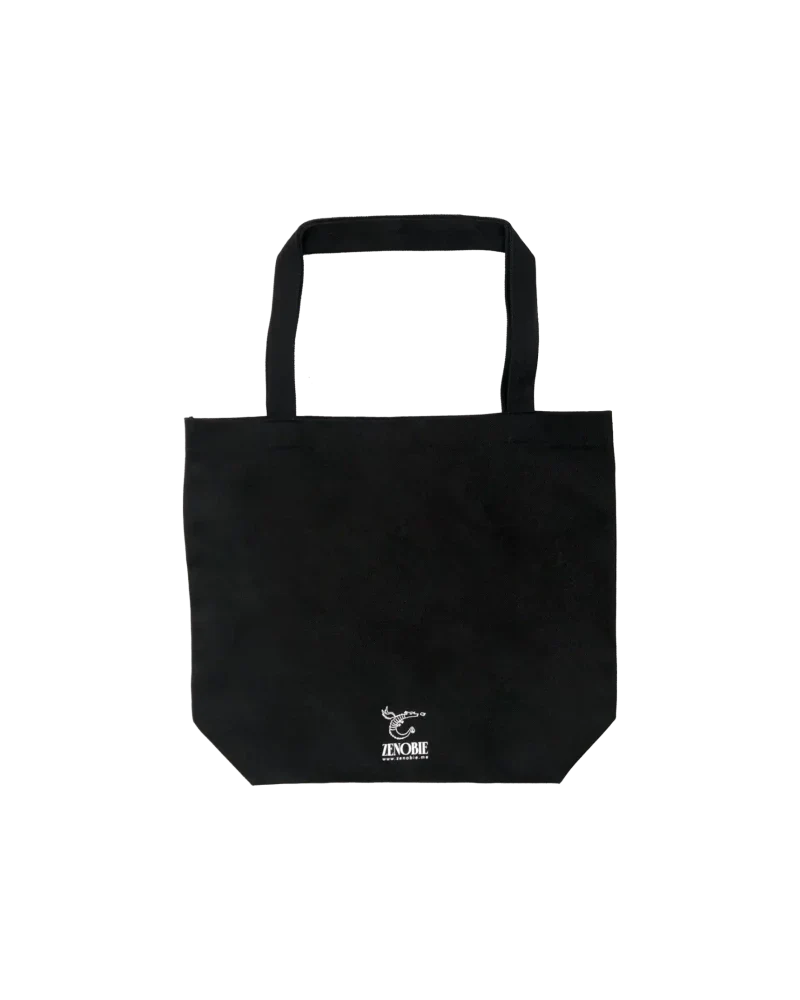 Tote Bag en coton épais noir - Kitty - Image 9