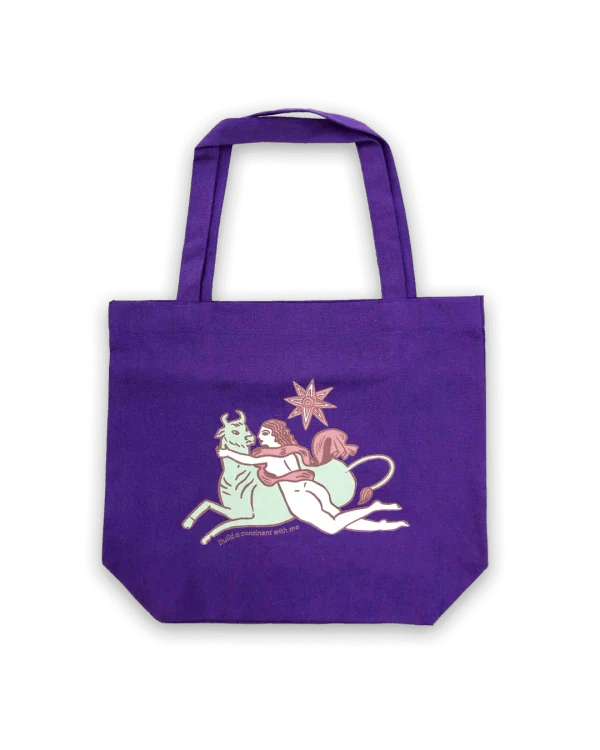 Tote Bag en coton épais 2 coloris - Europa and Zeus - Image 2
