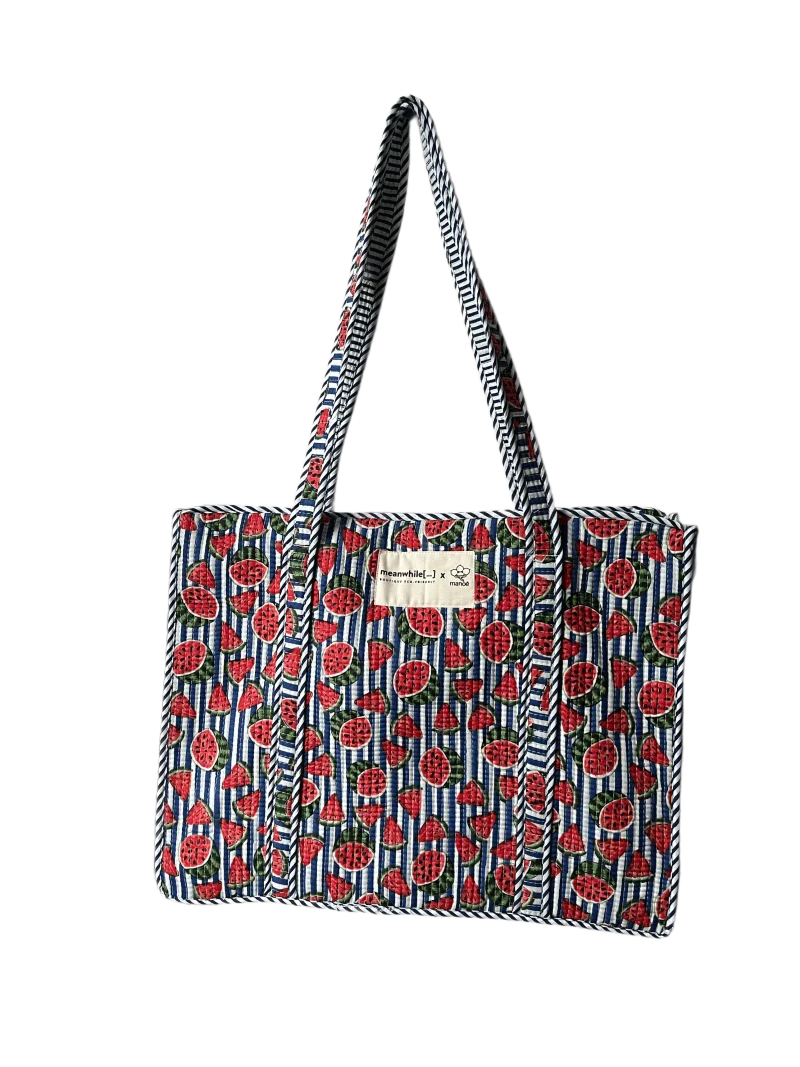 Tote bag pastèque - Manoë x Meanwhile Boutique (édition limitée) - Image 4