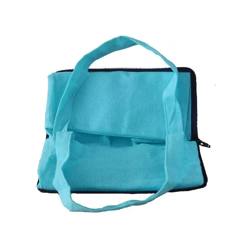 TOTE-BAG pliable - Turquoise - Image 4