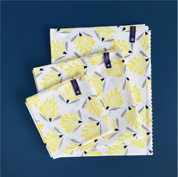 Trio de 3 papiers cadeaux réutilisables - 3 tailles différentes - Image 10
