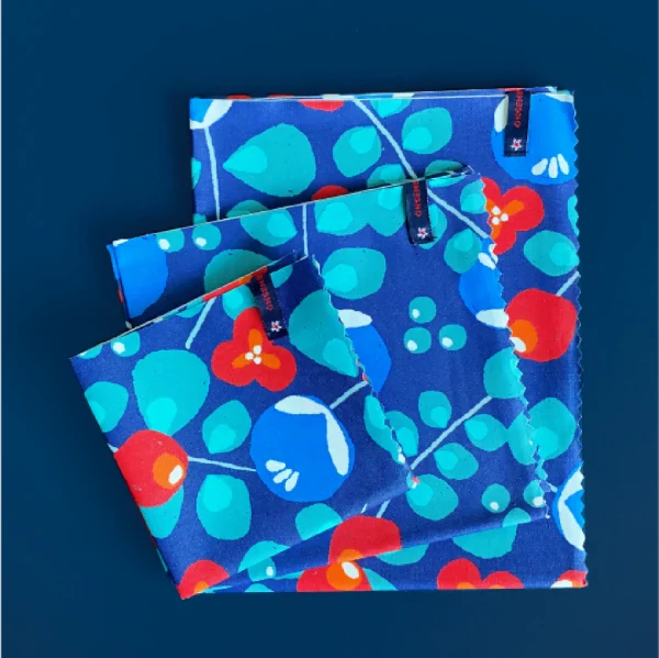 Trio de 3 papiers cadeaux réutilisables - 3 tailles différentes - Image 4