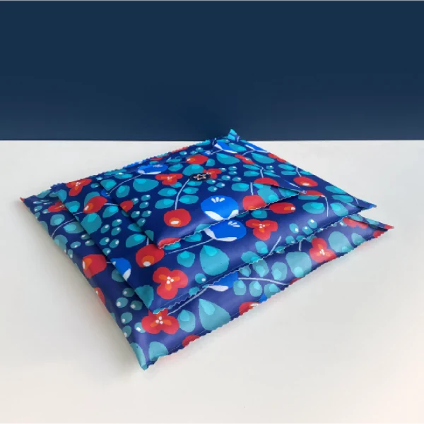 Trio de pochettes réutilisables pour emballage cadeau - 3 tailles différentes - Image 3