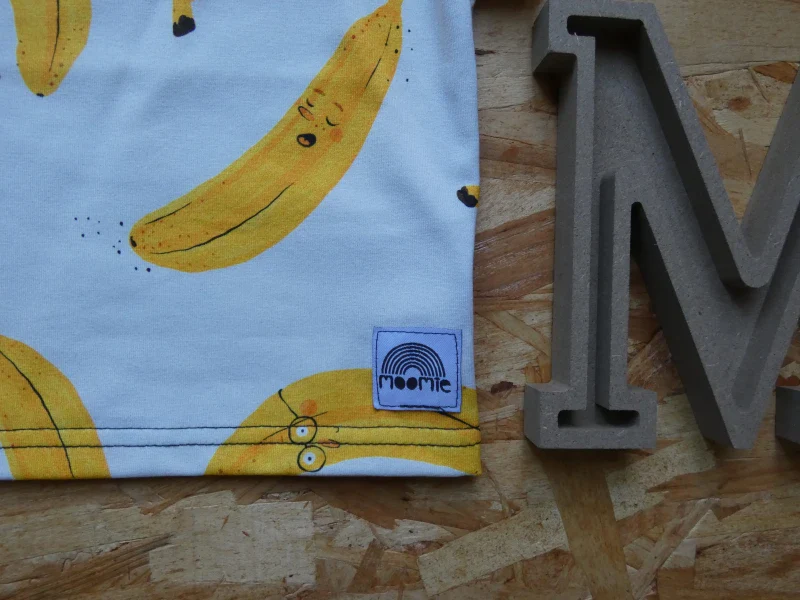 Tshirt en coton bio à motifs bananes - Image 3