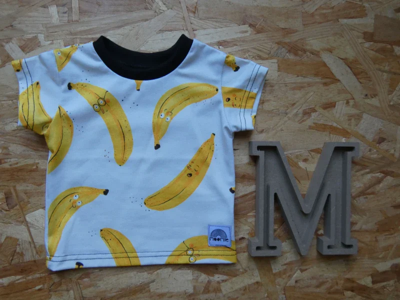 Tshirt en coton bio à motifs bananes - Image 6