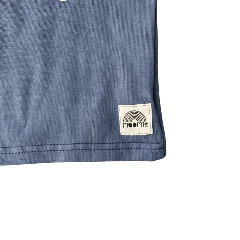 Tshirt Manches longues bleu denim Tutto Bene ! - Moomie - Image 3