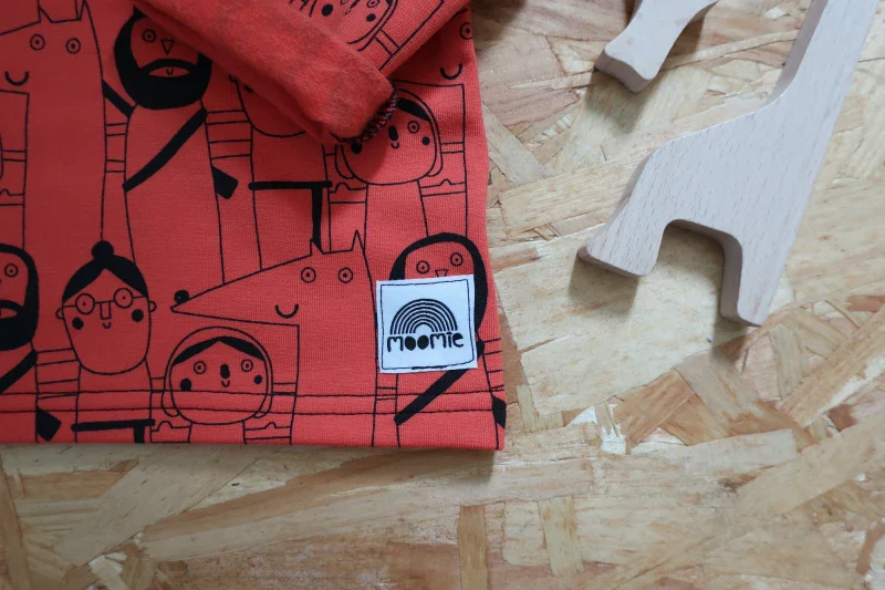 Tshirt manches longues Chaperon rouge en Coton Bio - Image 4