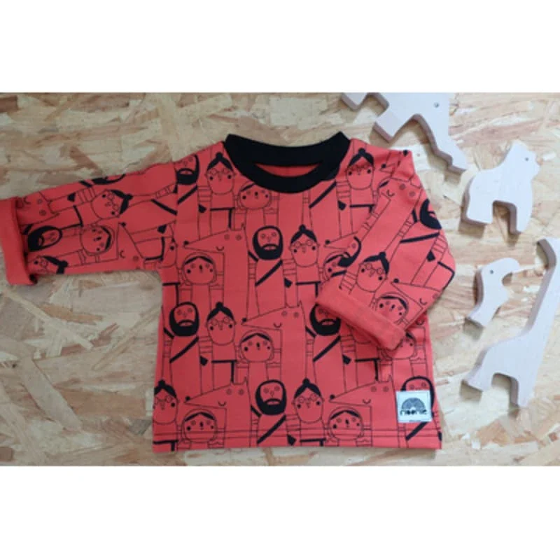 Tshirt manches longues Chaperon rouge en Coton Bio - Image 5