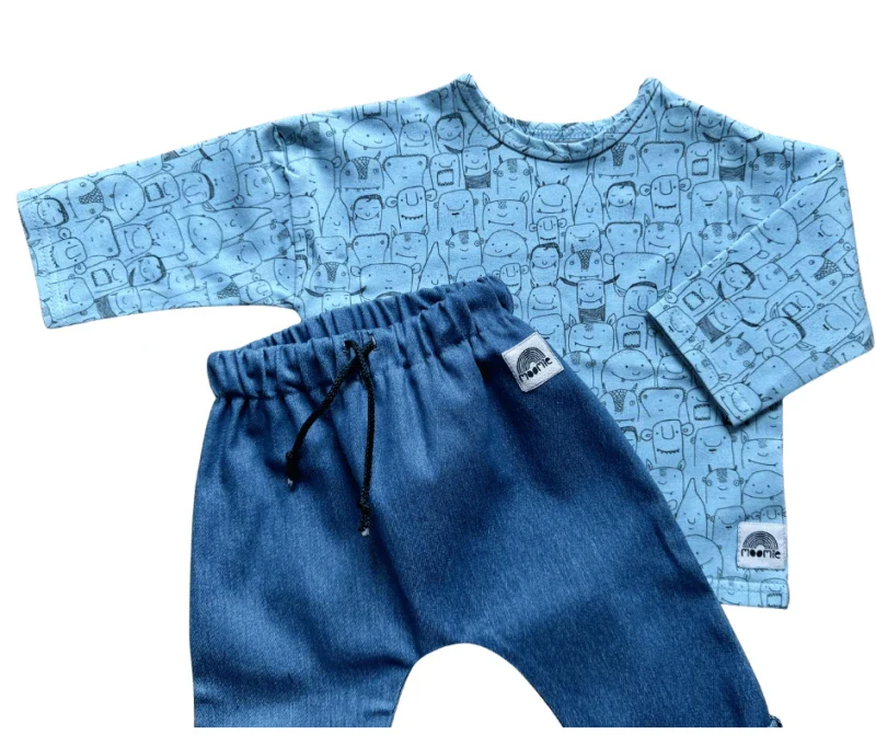 Tshirt Manches longues Petits Monstres - Moomie - Image 4