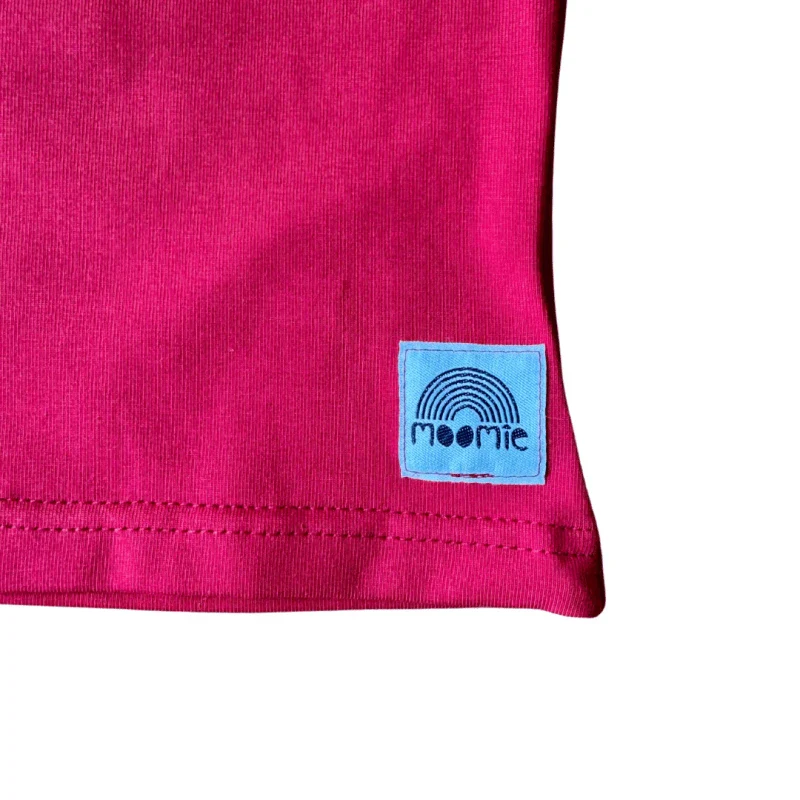 Tshirt Manches longues rouge - Moomie - Image 3