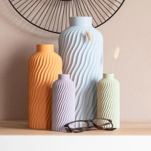 Vase original - Design Océan 4 coloris