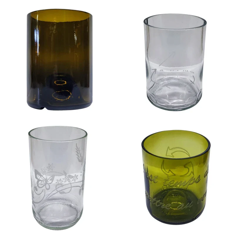 Verre artisanale en bouteille surcyclée - Image 12