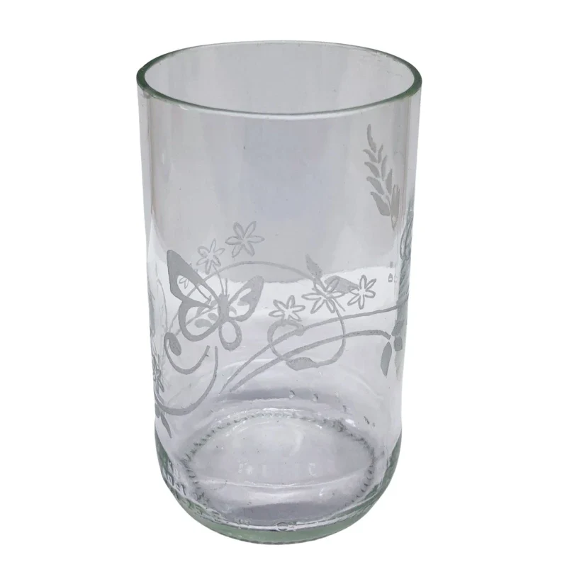 Verre artisanale en bouteille surcyclée - Image 4