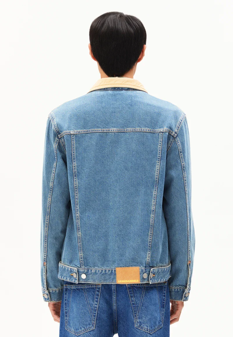 Veste en jean en coton recyclé - Image 6