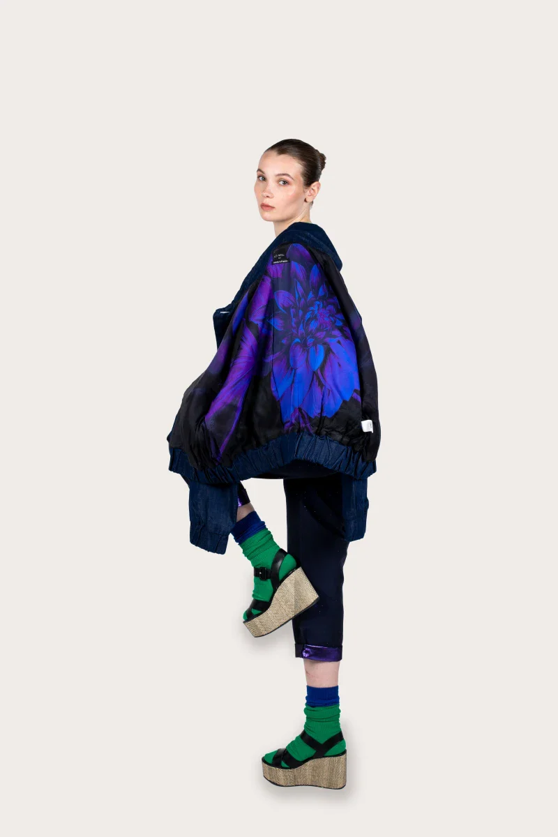 Veste en jean upcyclé - Hailey - Image 13