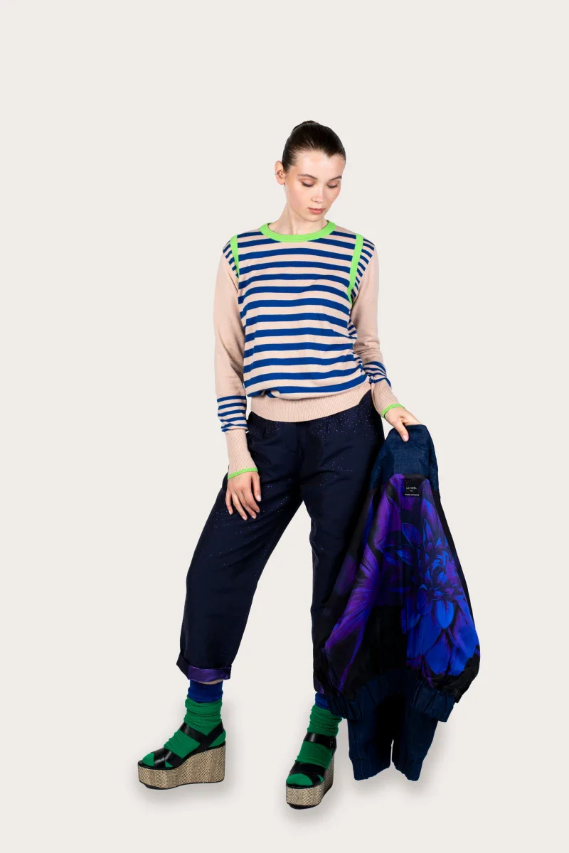 Veste en jean upcyclé - Hailey - Image 14