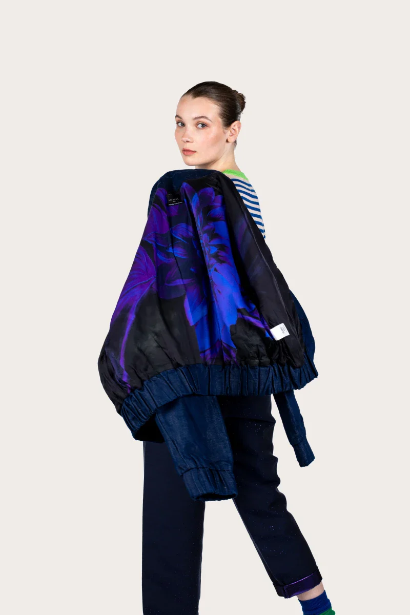 Veste en jean upcyclé - Hailey - Image 17