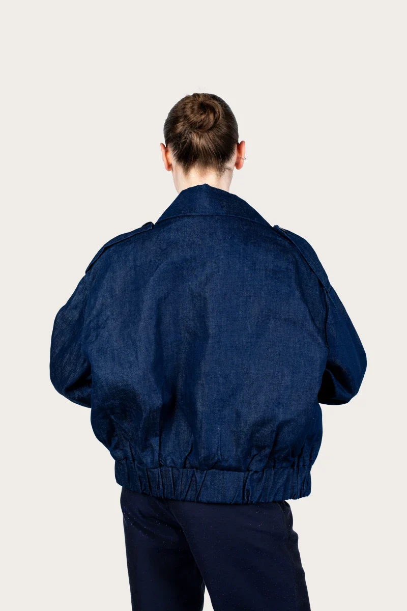 Veste en jean upcyclé - Hailey - Image 18