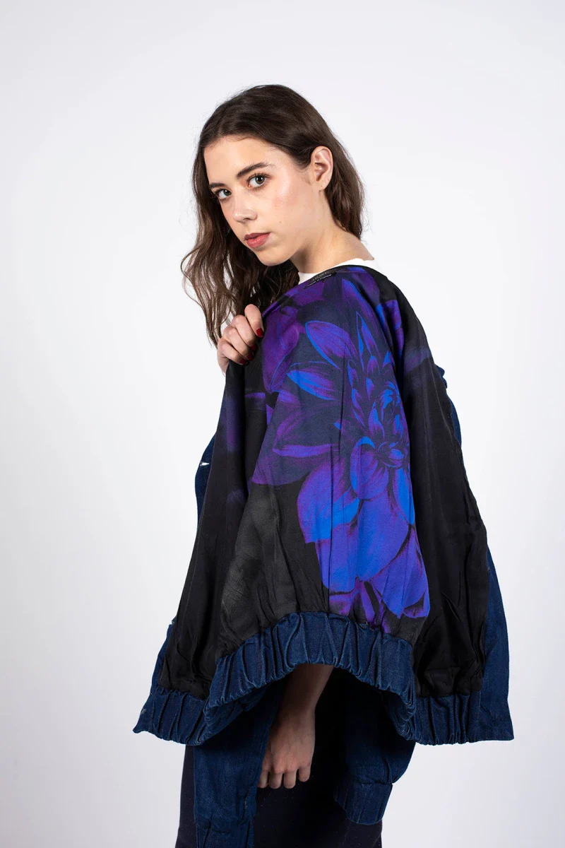 Veste en jean upcyclé - Hailey - Image 2