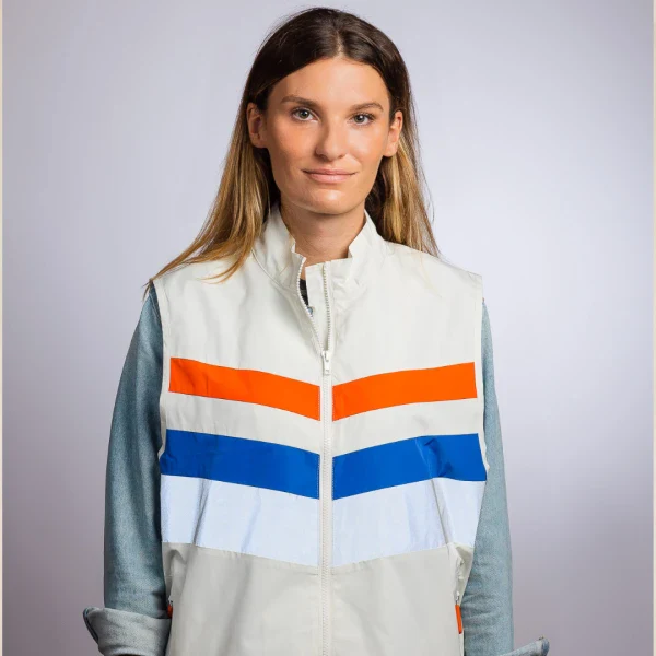 Veste réfléchissante unisexe en polyester recyclé - Image 25