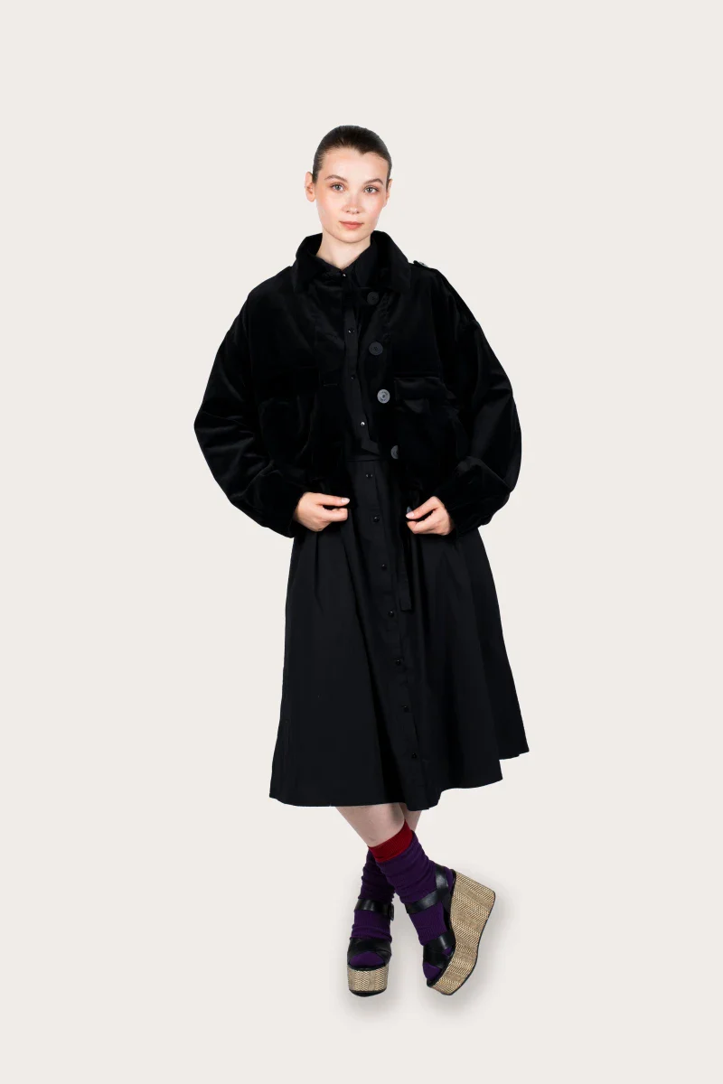 Veste upcyclé - Hailey Velvet - Image 10