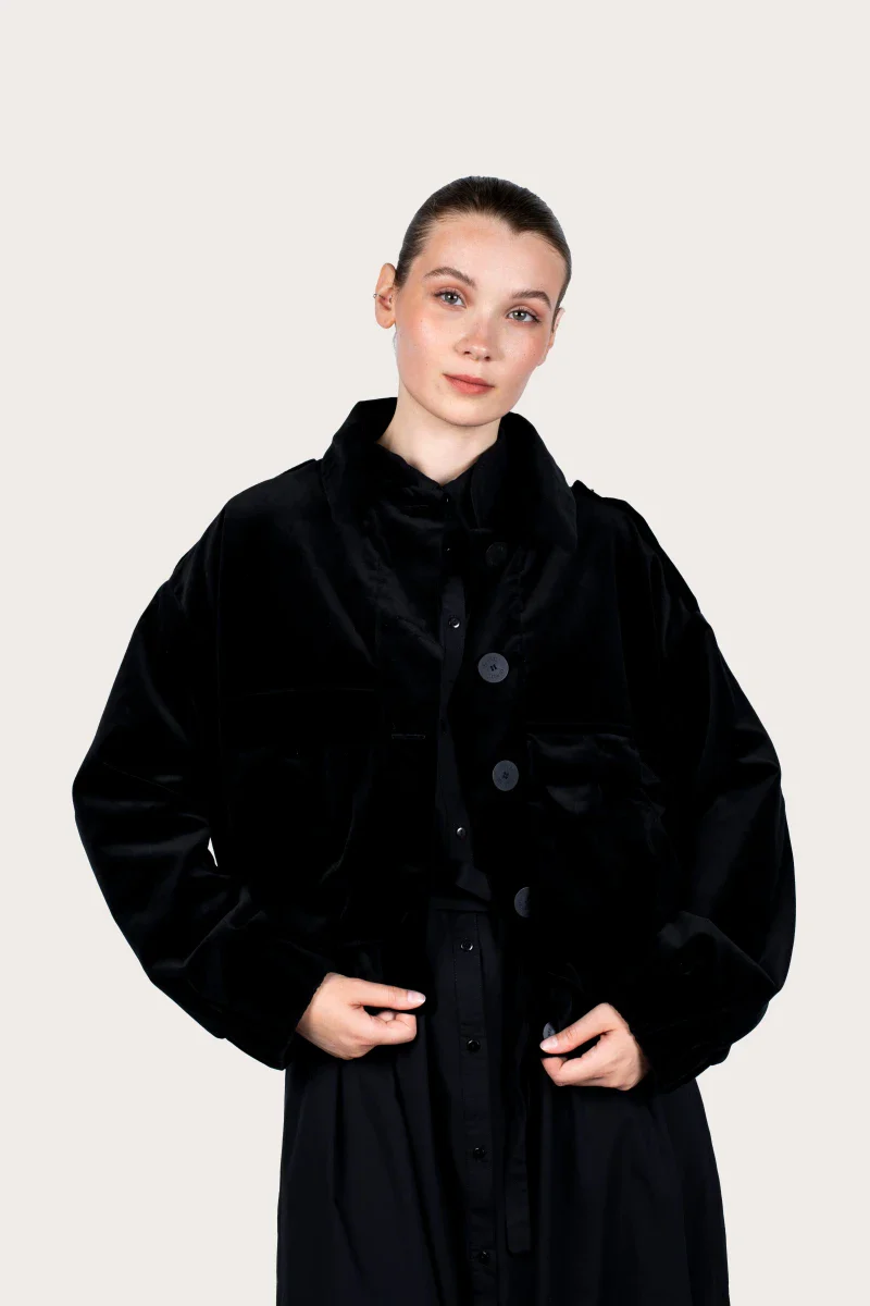 Veste upcyclé - Hailey Velvet - Image 11