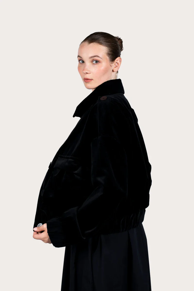 Veste upcyclé - Hailey Velvet - Image 13