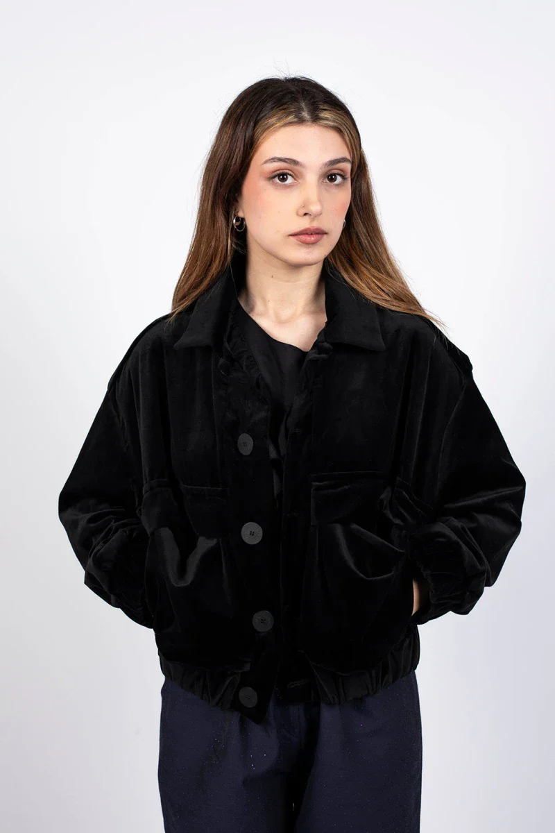 Veste upcyclé - Hailey Velvet - Image 2