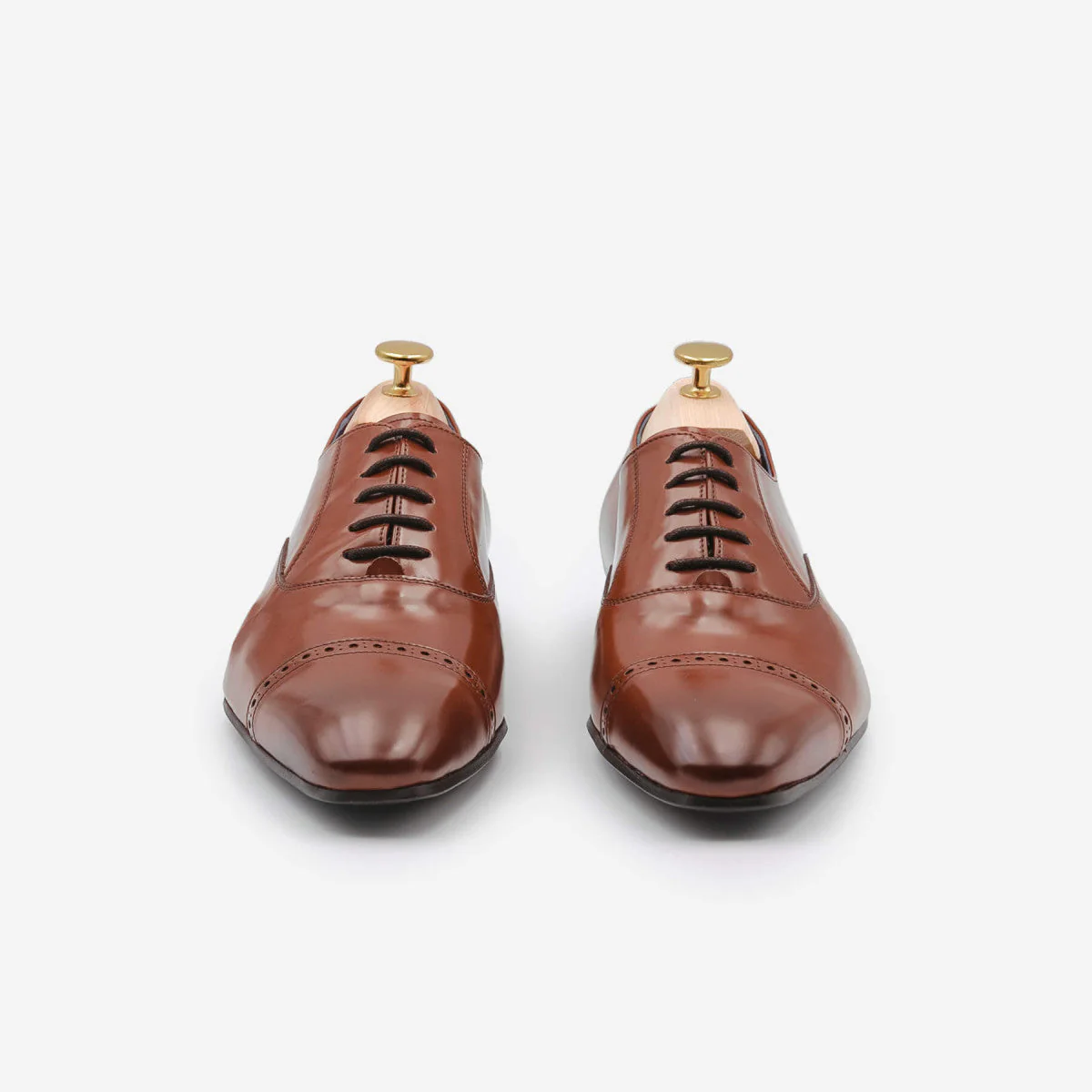Chaussures véganes de costume Marron pour hommes - Watson - Image 4