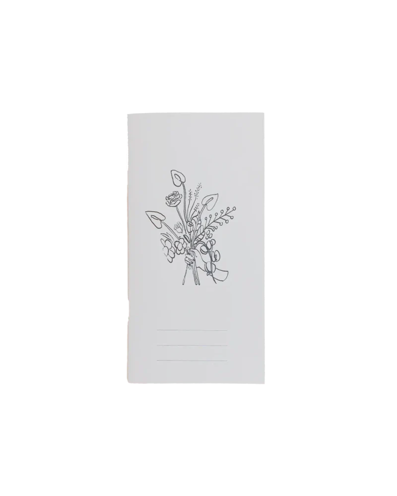 Carnet de notes en papier ligné - Wild flowers bouquet - Image 6