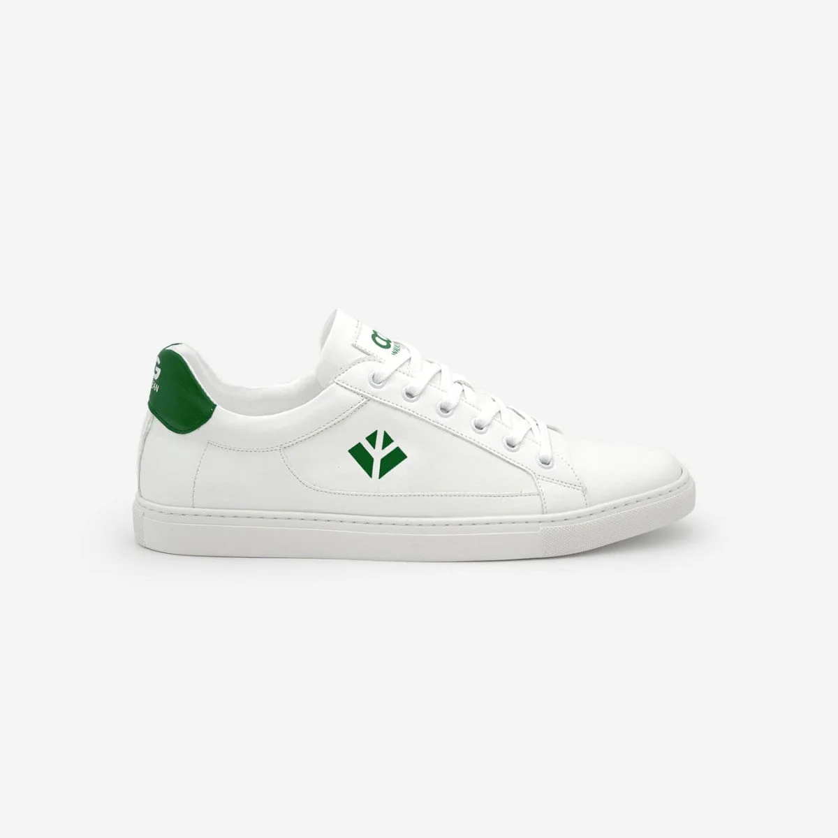 Baskets véganes pour hommes Blanc / Vert Winton - Image 6