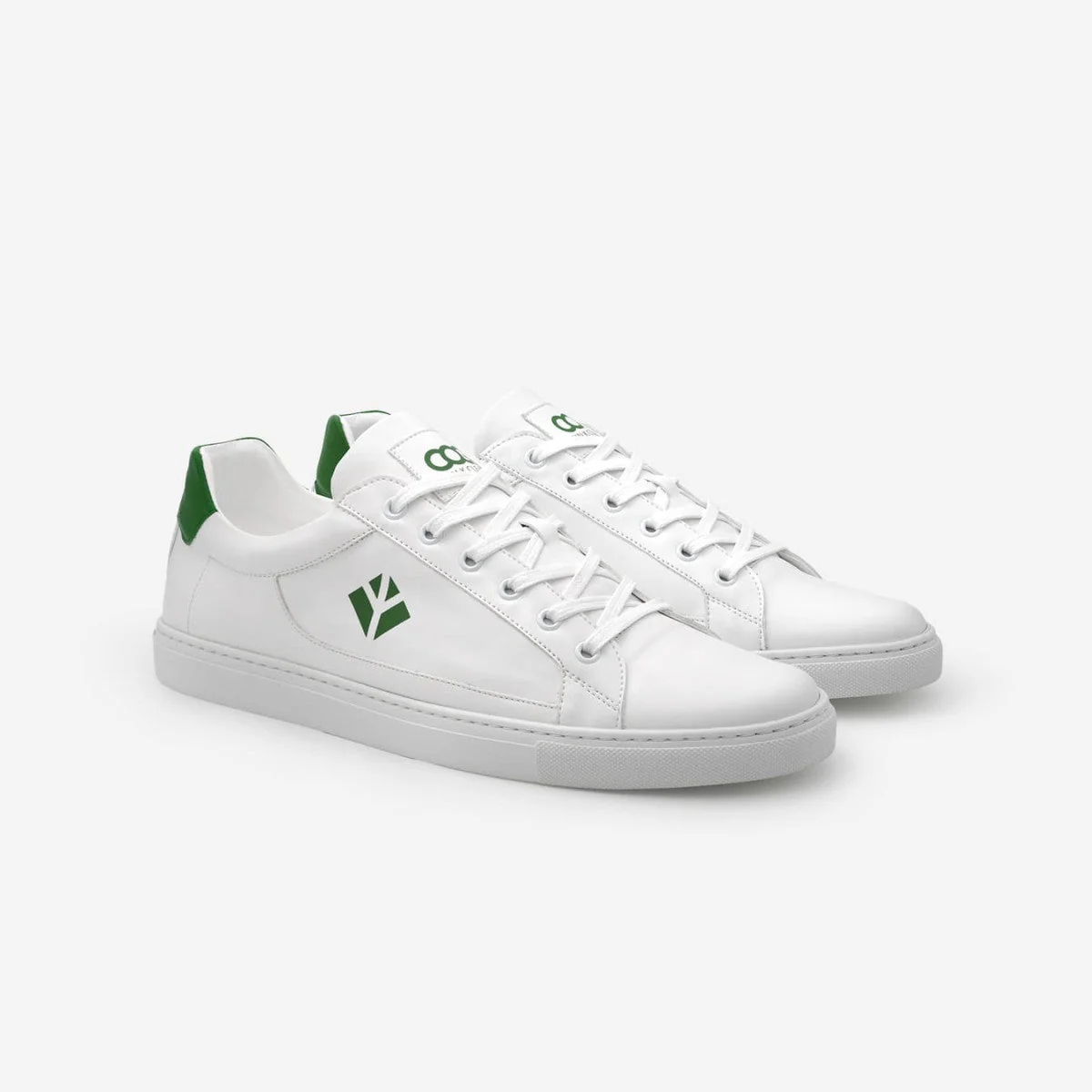 Baskets véganes pour hommes Blanc / Vert Winton - Image 7